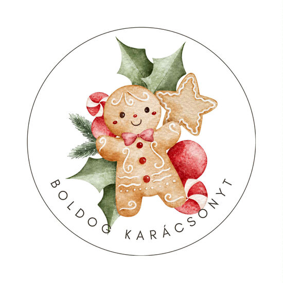 75mm hütőmágnes díszzacskóban mézi1