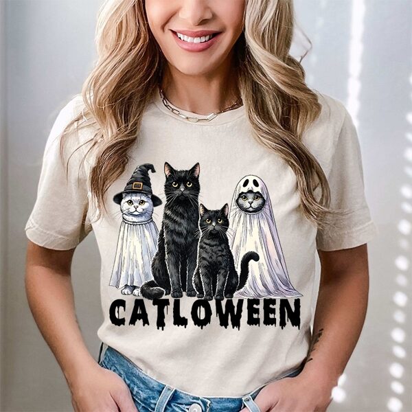 Catloween póló